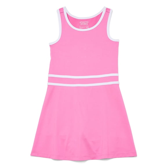 Athletic Works Girls Tennis Dress, Sizes 4-18