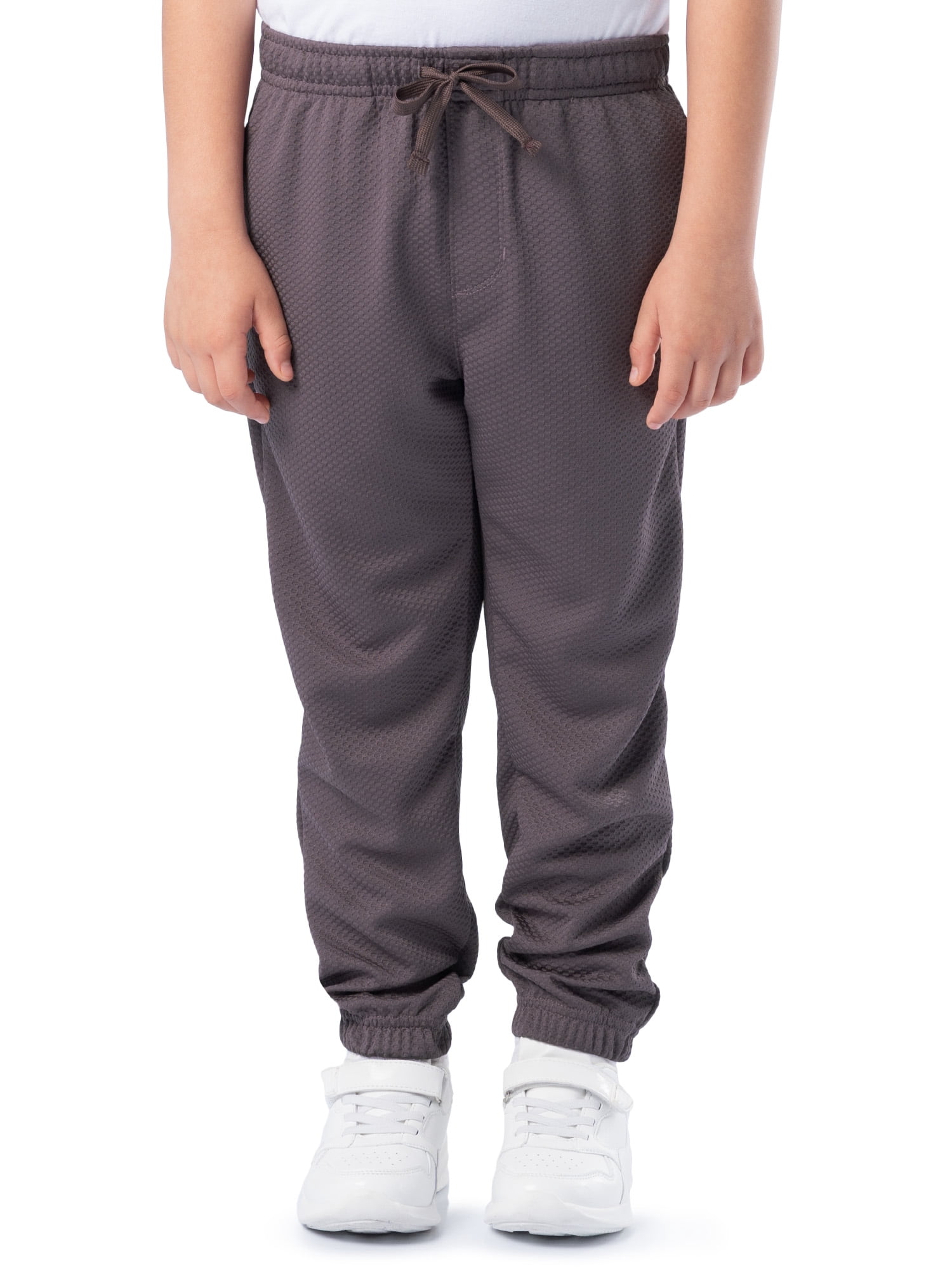 Athletic Works Boys Textured Jogger Sweatpants, Sizes 4-18 & Husky