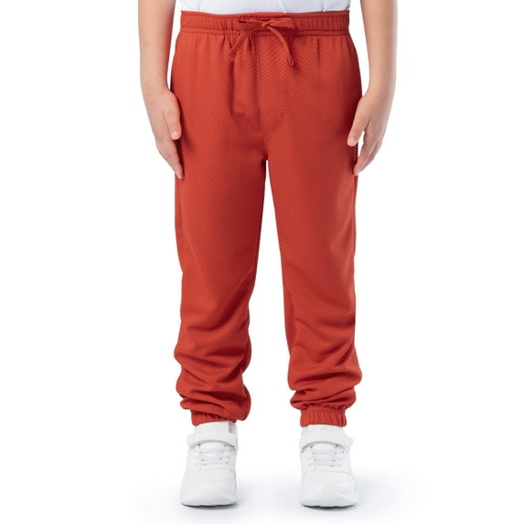 Athletic Works Boys Textured Jogger Sweatpants, Sizes 4-18 & Husky
