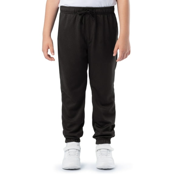 Athletic Works Boys Textured Jogger Sweatpants, Sizes 4-18 & Husky