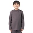 thumbnail image 1 of Athletic Works Boys Textured Hooded Pullover Sweatshirt, Sizes 4-18 & Husky, 1 of 10
