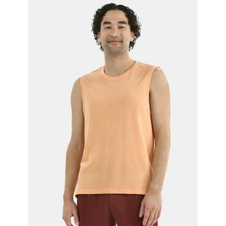 Athletic Works Men's and Men's Big & Tall Tri-Blend Muscle Tee, Sizes XS-4XLT