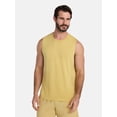 thumbnail image 1 of Athletic Works Men's and Men's Big & Tall Tri-Blend Muscle Tee, Sizes XS-4XLT, 1 of 5
