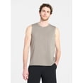 thumbnail image 1 of Athletic Works Men's and Men's Big & Tall Tri-Blend Muscle Tee, Sizes XS-4XLT, 1 of 5