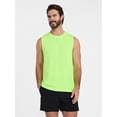 thumbnail image 1 of Athletic Works Men's and Men's Big & Tall Tri-Blend Muscle Tee, Sizes XS-4XLT, 1 of 5