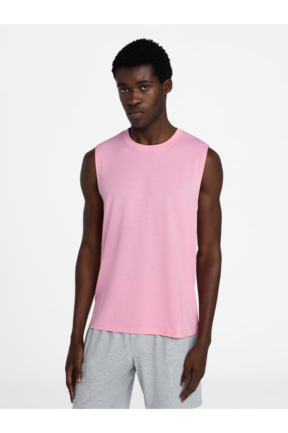 Men's and Men's Big & Tall Tri-Blend Muscle Tee, Sizes XS-4XLT