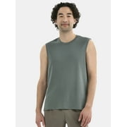 Athletic Works Men's and Men's Big & Tall Tri-Blend Muscle Tee, Sizes XS-4XLT