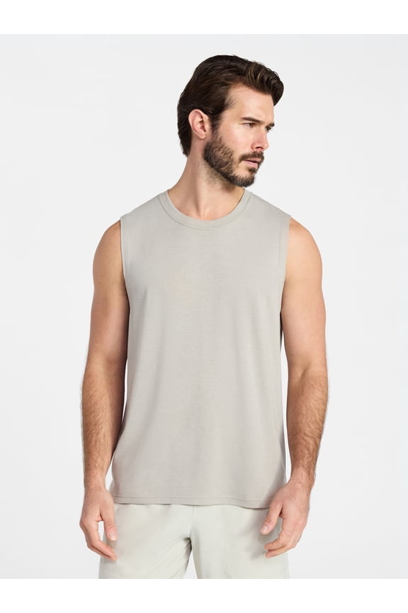 Men's and Men's Big & Tall Tri-Blend Muscle Tee, Sizes XS-4XLT
