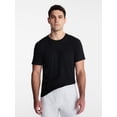 thumbnail image 1 of Athletic Works Men's and Big Men's Tri Blend Pocket Tee, Sizes XS-4XLT, 1 of 5