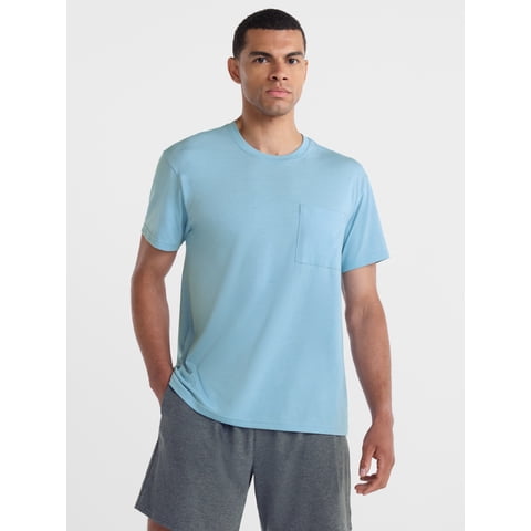 Men's Tri-Blend Pocket Tee Shirt, Sizes XS-4XLT