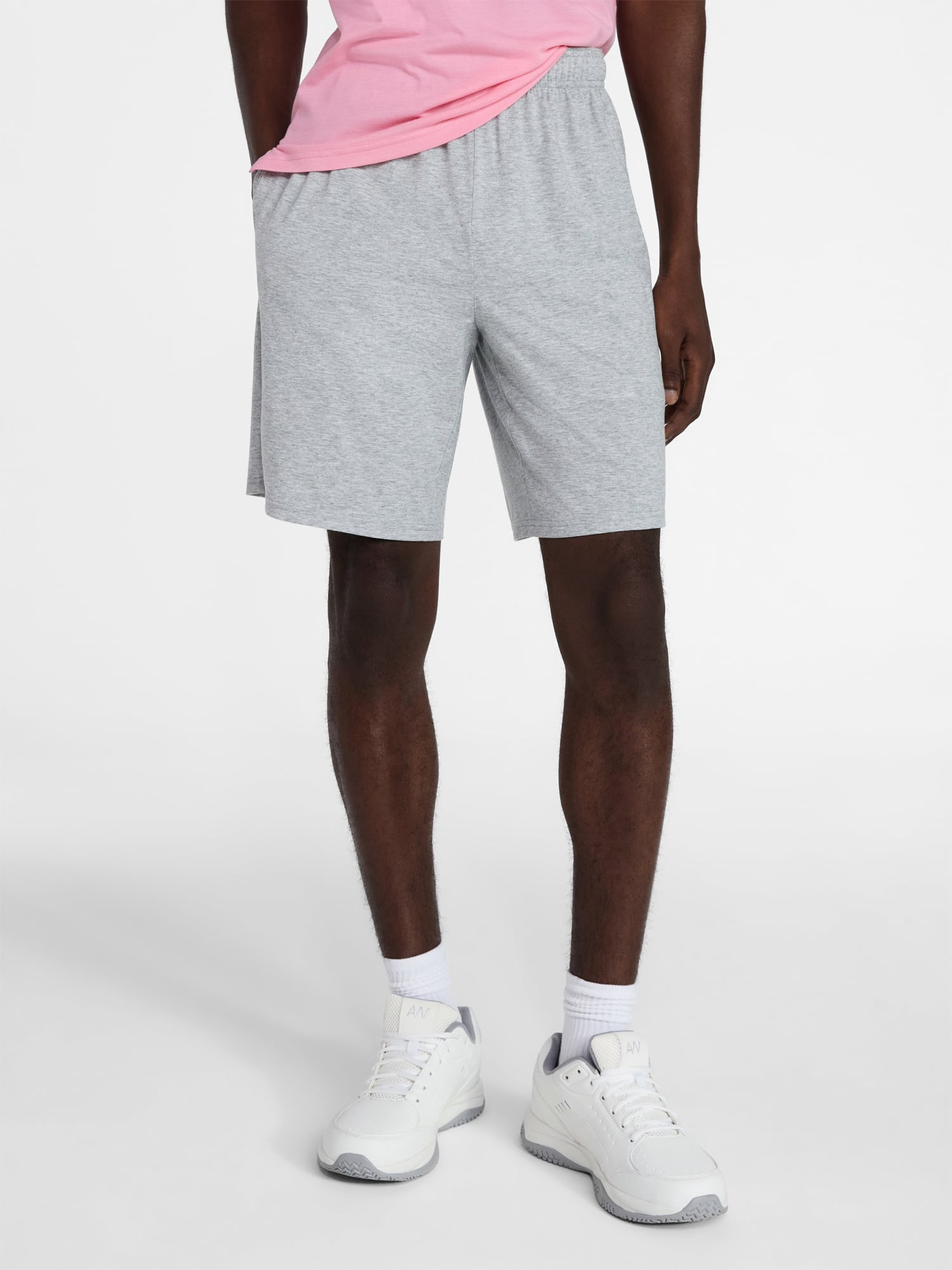 Athletic Works Men's and Big Men's Tri-Blend Active Shorts, 7" Inseam, Sizes S-5XL