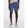 thumbnail image 1 of Athletic Works Men's and Big Men's Tri-Blend Active Shorts, 7" Inseam, Sizes S-5XL, 1 of 5