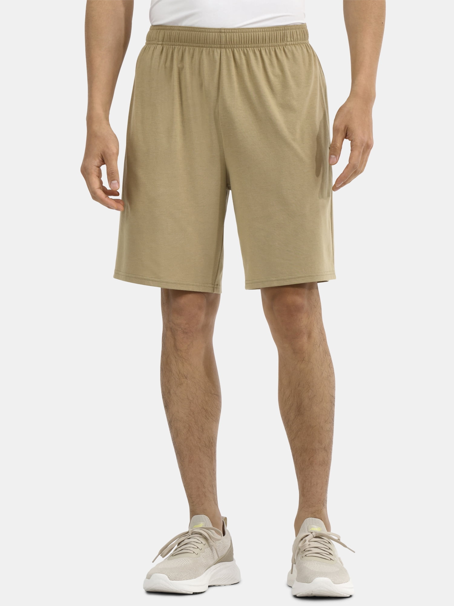 Athletic Works Men's and Big Men's Tri-Blend Active Shorts, 7" Inseam, Sizes XS-5XL