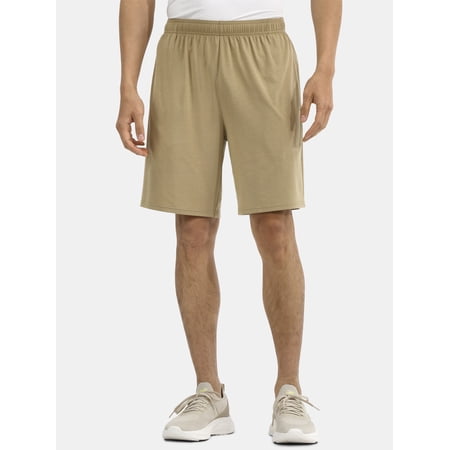 Athletic Works Men's and Big Men's Tri-Blend Active Shorts, 7" Inseam, Sizes XS-5XL