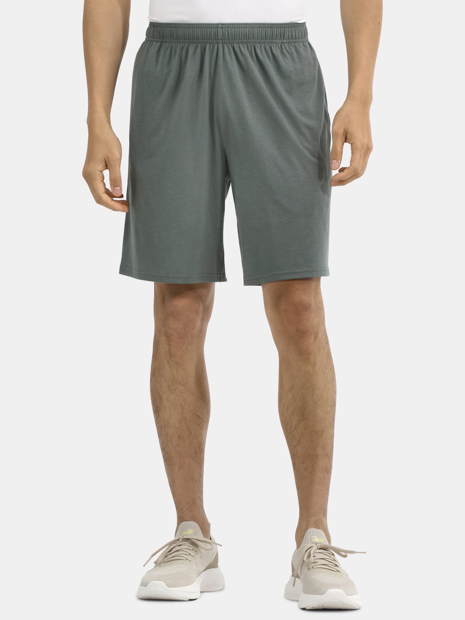 Athletic Works Men's and Big Men's Tri-Blend Active Shorts, 7" Inseam, Sizes S-5XL