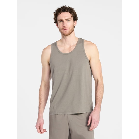 Athletic Works Men's and Big Men's Tri Blend Tank Top, Sizes XS-4XLT