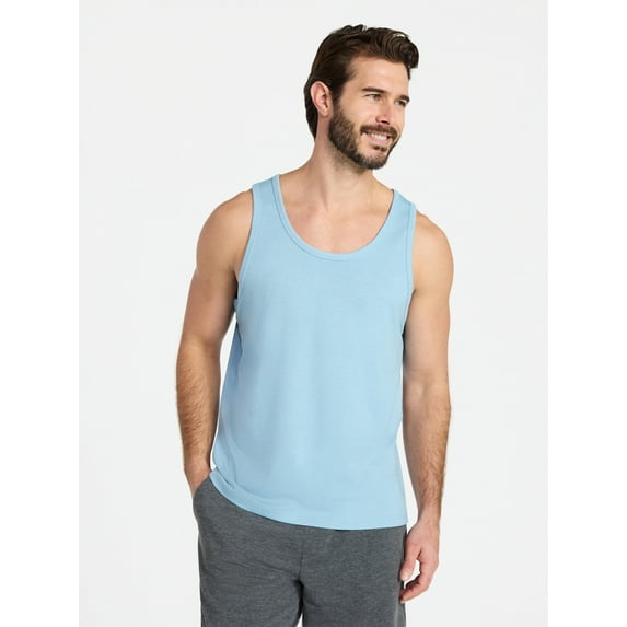 Athletic Works Men's and Men's Big & Tall Tri-Blend Tank Top, Sizes XS-4XLT