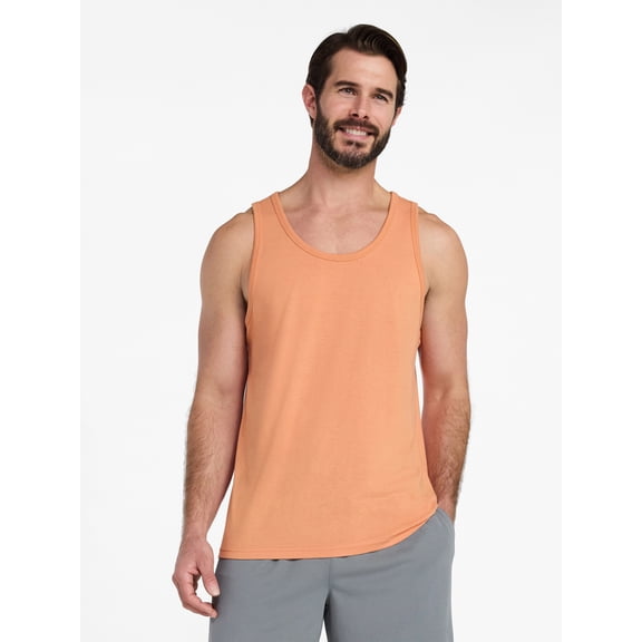 Athletic Works Men's and Big Men's Tri Blend Tank Top, Sizes XS-4XLT