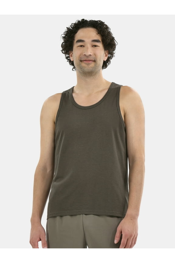 Men's & Big & Tall Men's Tri-Blend Tank Top, Sizes XS-4XLT