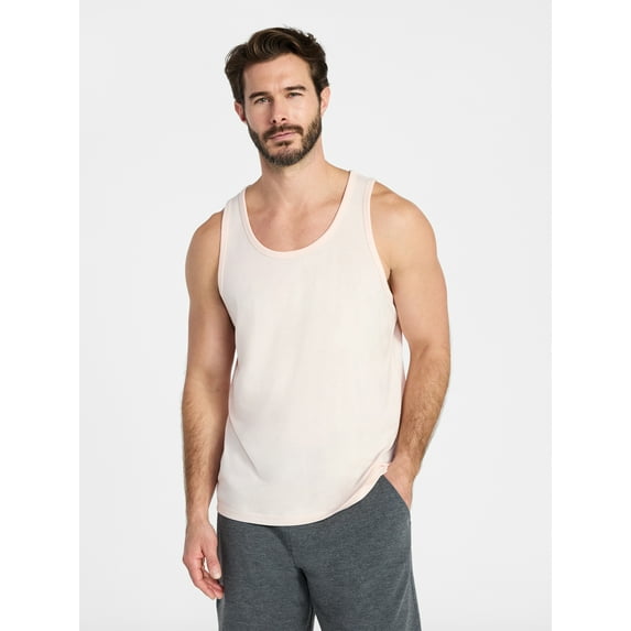 Athletic Works Men's and Men's Big & Tall Tri-Blend Tank Top, Sizes XS-4XLT