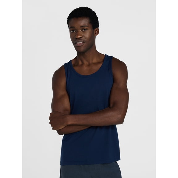 Athletic Works Men's and Big Men's Tri Blend Tank Top, Sizes XS-4XLT