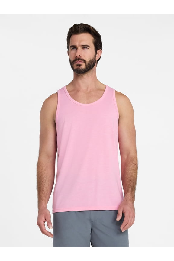 Men's & Big & Tall Men's Tri-Blend Tank Top, Sizes XS-4XLT