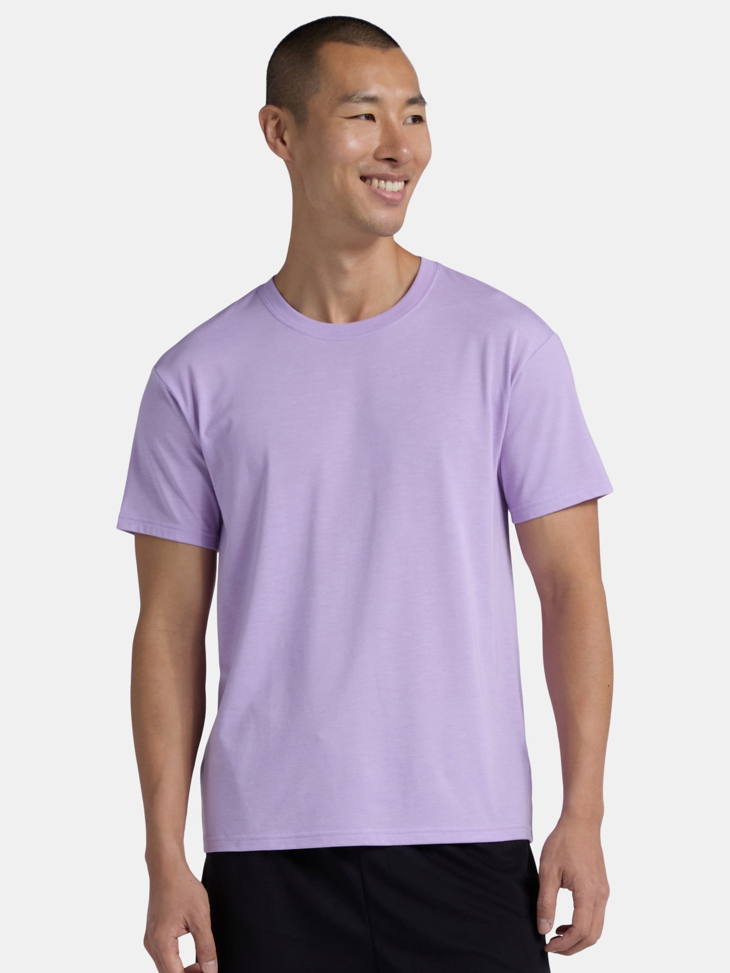 Athletic Works' Men's and Big Men's Tri Blend Tee with Short Sleeves, Sizes S-4XLT
