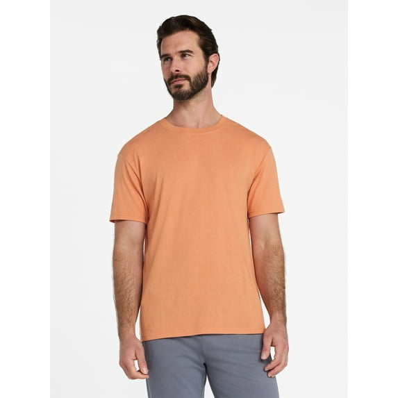 Athletic Works Men's and Big & Tall Tri Blend Tee with Short Sleeves, Sizes XS-4XLT