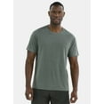 thumbnail image 1 of Athletic Works Men's Solid Tri Blend Tee with Short Sleeves, Sizes XS-4XLT, 1 of 5