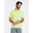 thumbnail image 1 of Athletic Works Men's and Big Men's Tri Blend Tee, Sizes S-4XL, 1 of 5