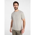 thumbnail image 1 of Athletic Works' Men's and Big Men's Tri Blend Tee with Short Sleeves, Sizes S-4XLT, 1 of 5