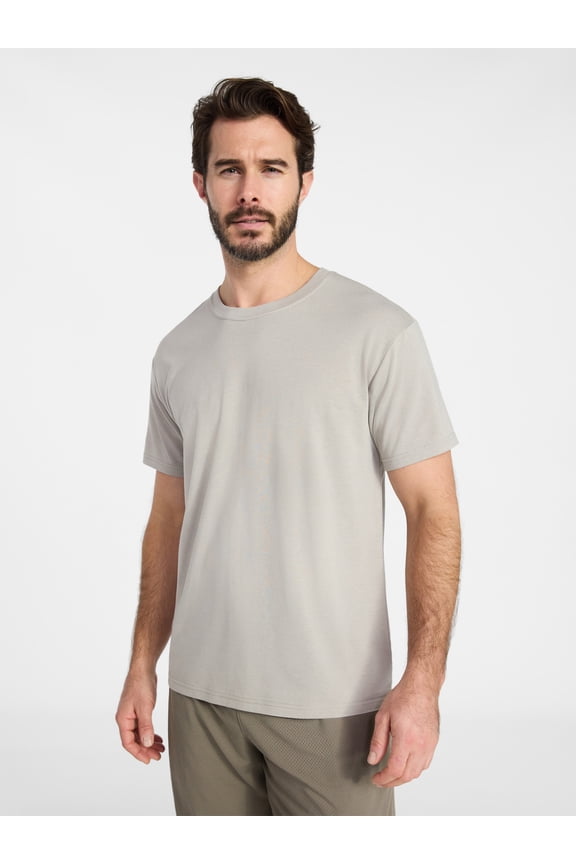 Men's and Big & Tall Tri Blend Tee with Short Sleeves, Sizes XS-4XLT