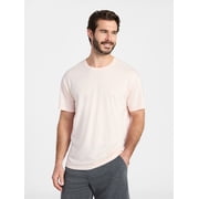 Men's and Big & Tall Tri Blend Tee with Short Sleeves, Sizes XS-4XLT