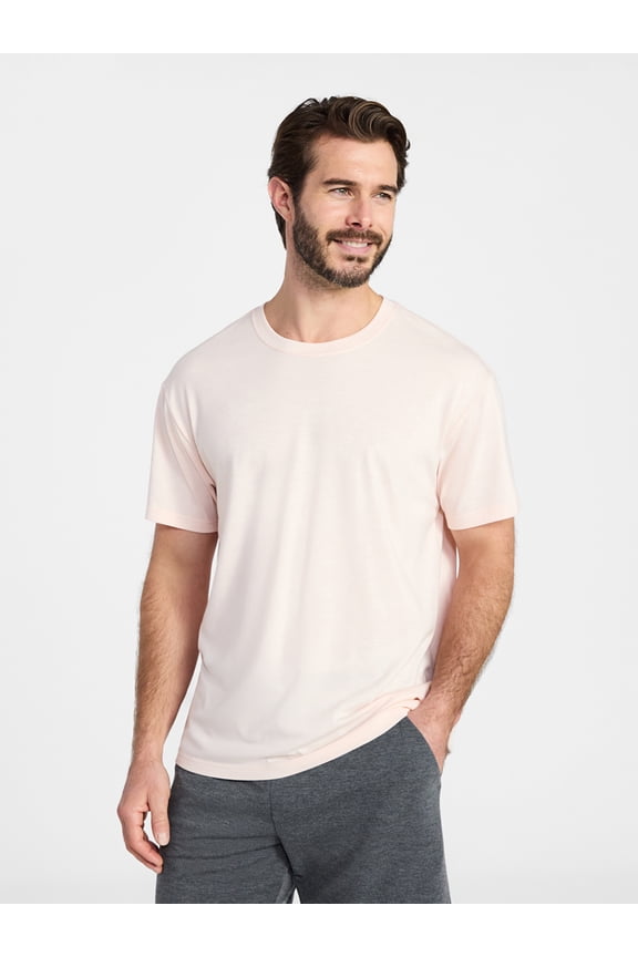 Men's and Big Men's Tri-Blend Tee, Sizes S-4XLT