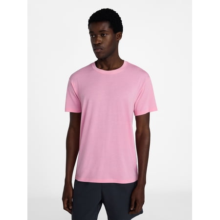 Athletic Works Men's and Big & Tall Tri-Blend Tee with Short Sleeves