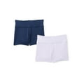 thumbnail image 1 of Athletic Works Girls Active Tumble Shorts, 2-Pack, Sizes 4-18 & Plus, 1 of 3