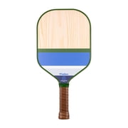 Athletic Works Timber Wooden Pickleball Paddle, Blue/Green