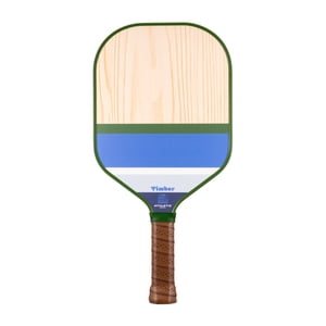 Paleta de Pickleball Timber de Madera, Azul/Verde