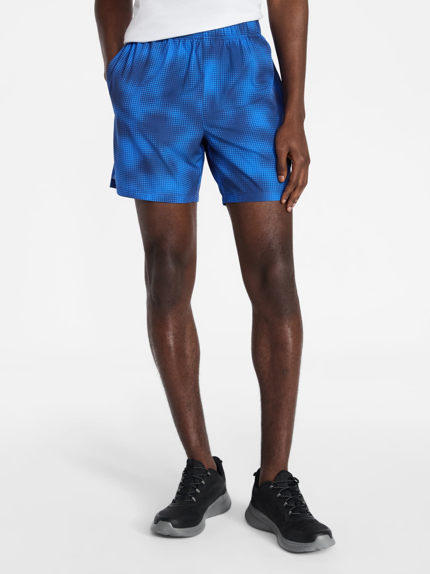 Athletic Works Men's and Big Men's Woven Running Shorts, 6" and 8" Inseams, Sizes XS-5XL
