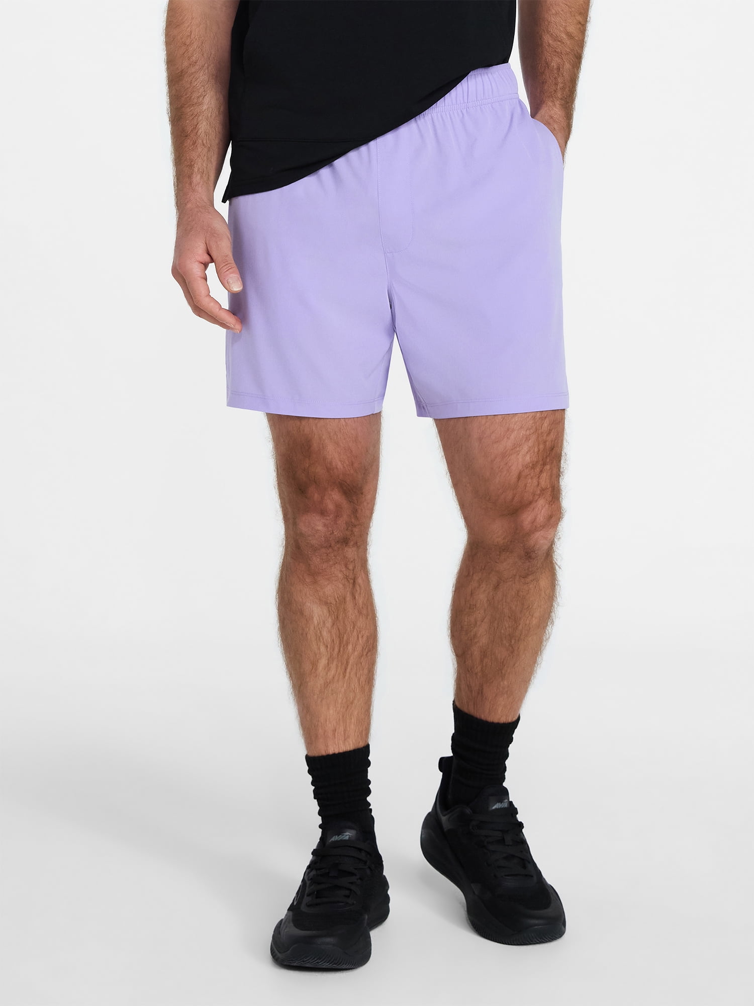 Athletic Works Men's and Big Men's Woven Running Shorts, 6" and 8" Inseams, Sizes XS-5XL