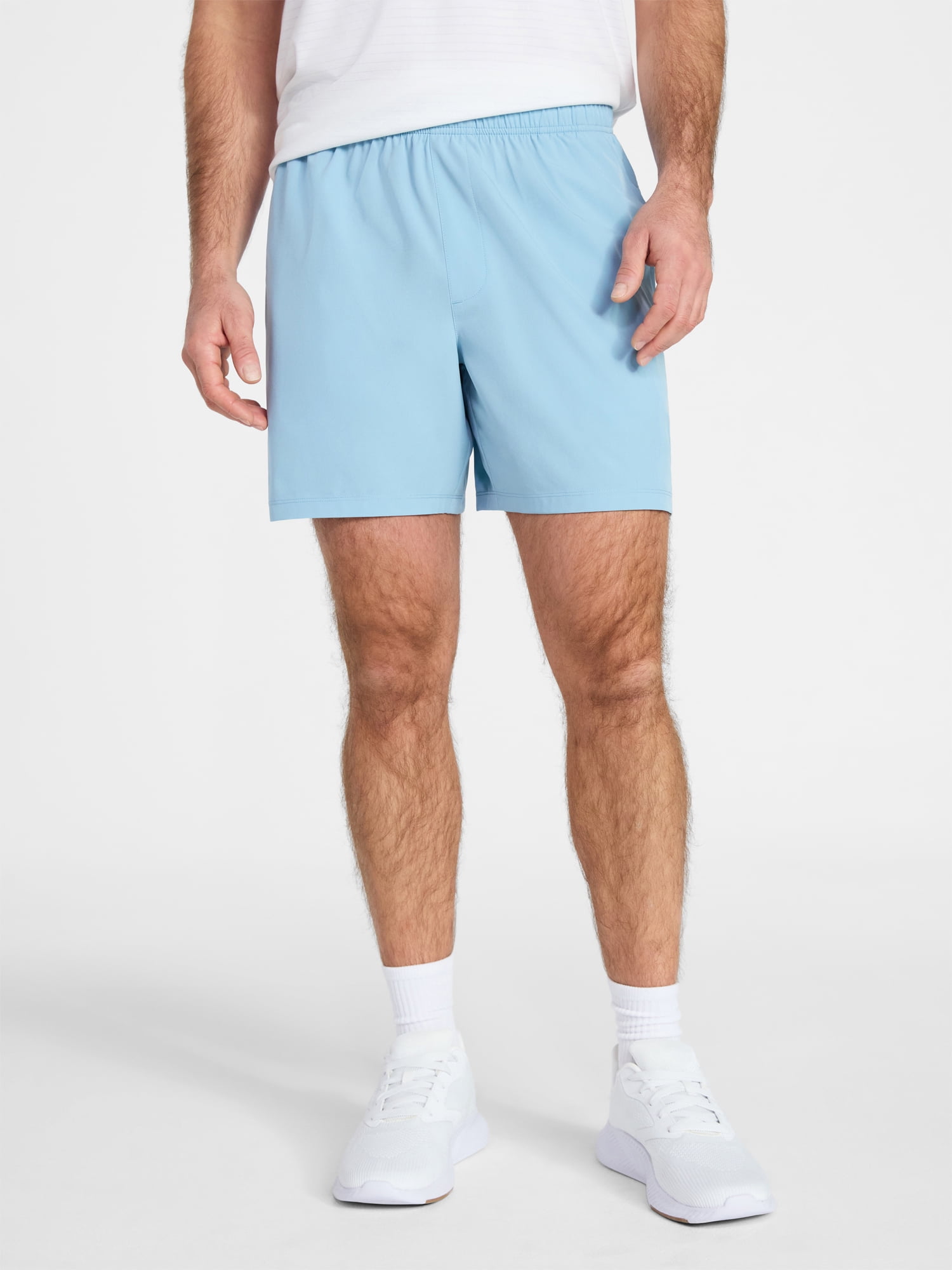 Athletic Works Men's and Big Men's Woven Running Shorts, 6" and 8" Inseams, Sizes XS-5XL
