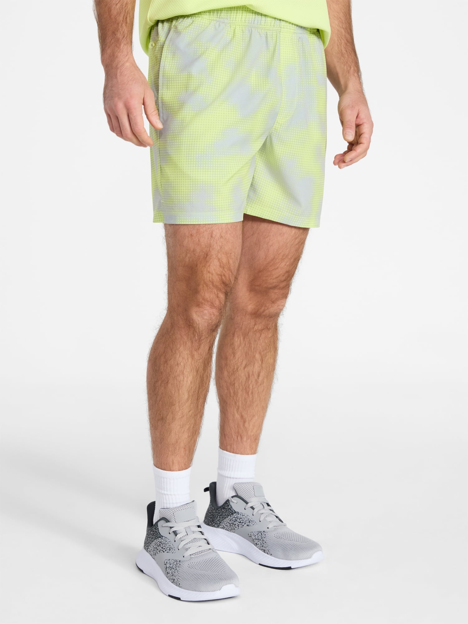 Athletic Works Men's and Big Men's Woven Running Shorts, 6" and 8" Inseams, Sizes XS-5XL