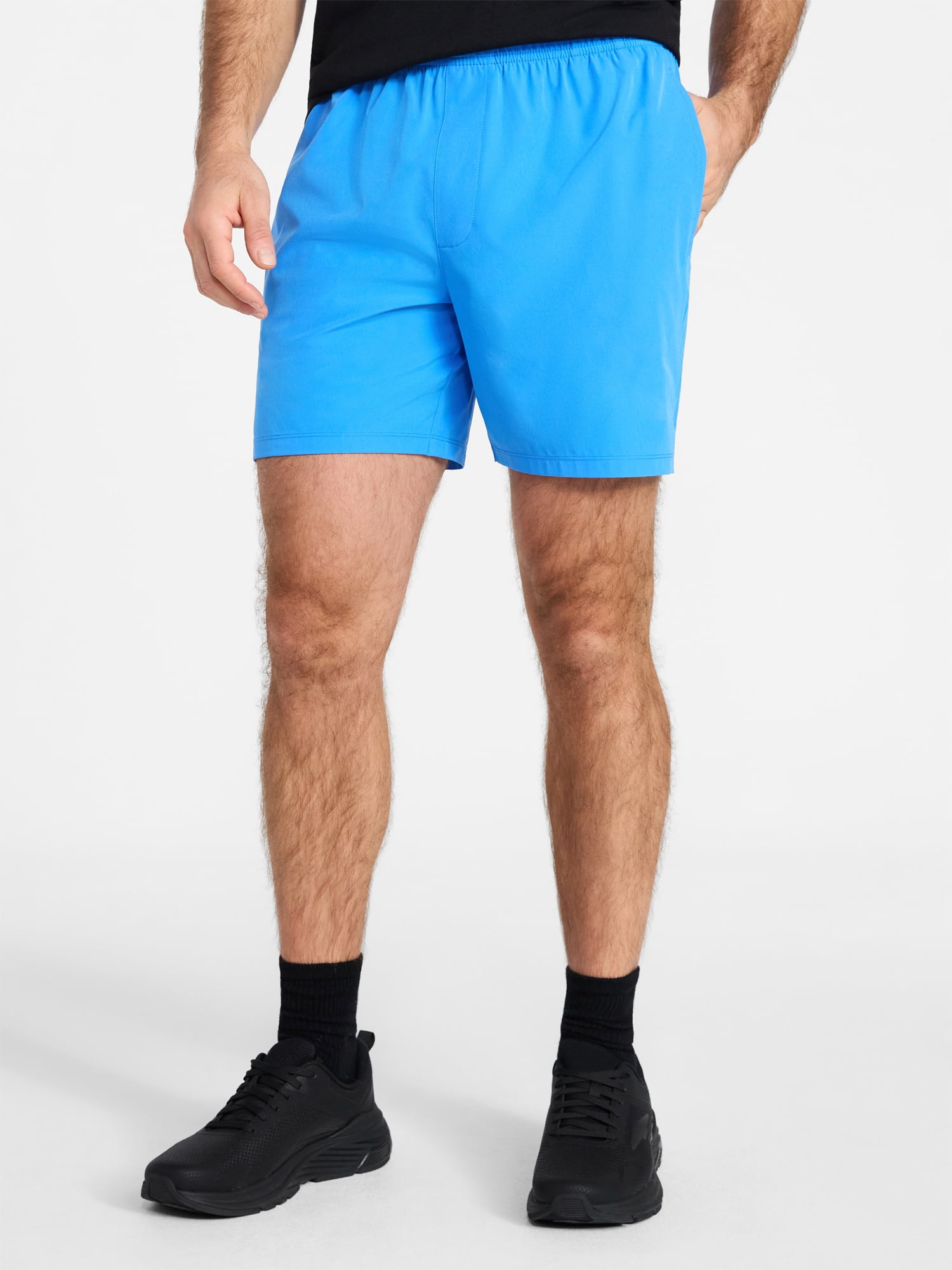 Athletic Works Men's and Big Men's Woven Running Shorts, 6" and 8" Inseams, Sizes XS-5XL
