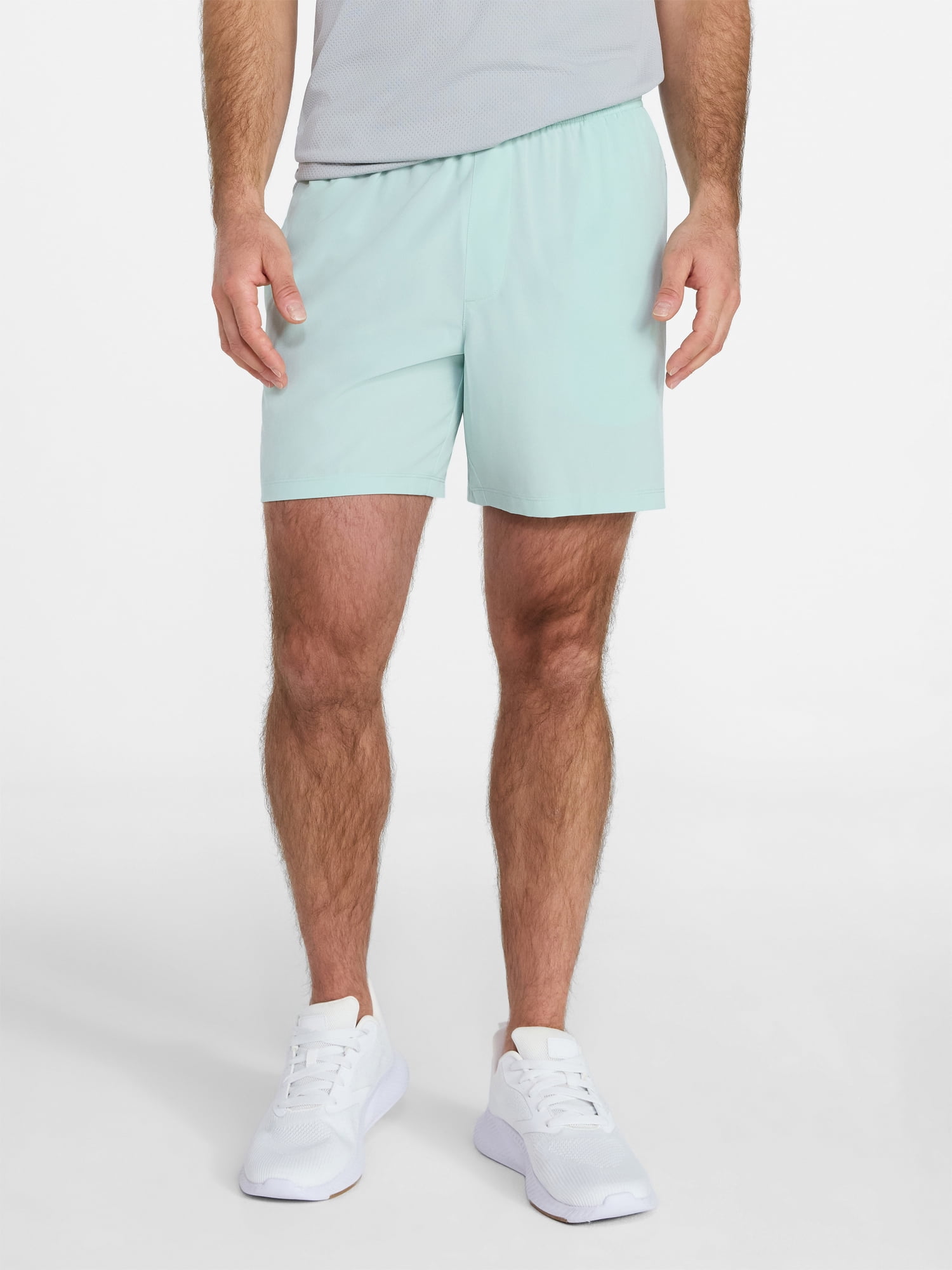 Athletic Works Men's and Big Men's Woven Running Shorts, 6" and 8" Inseams, Sizes XS-5XL