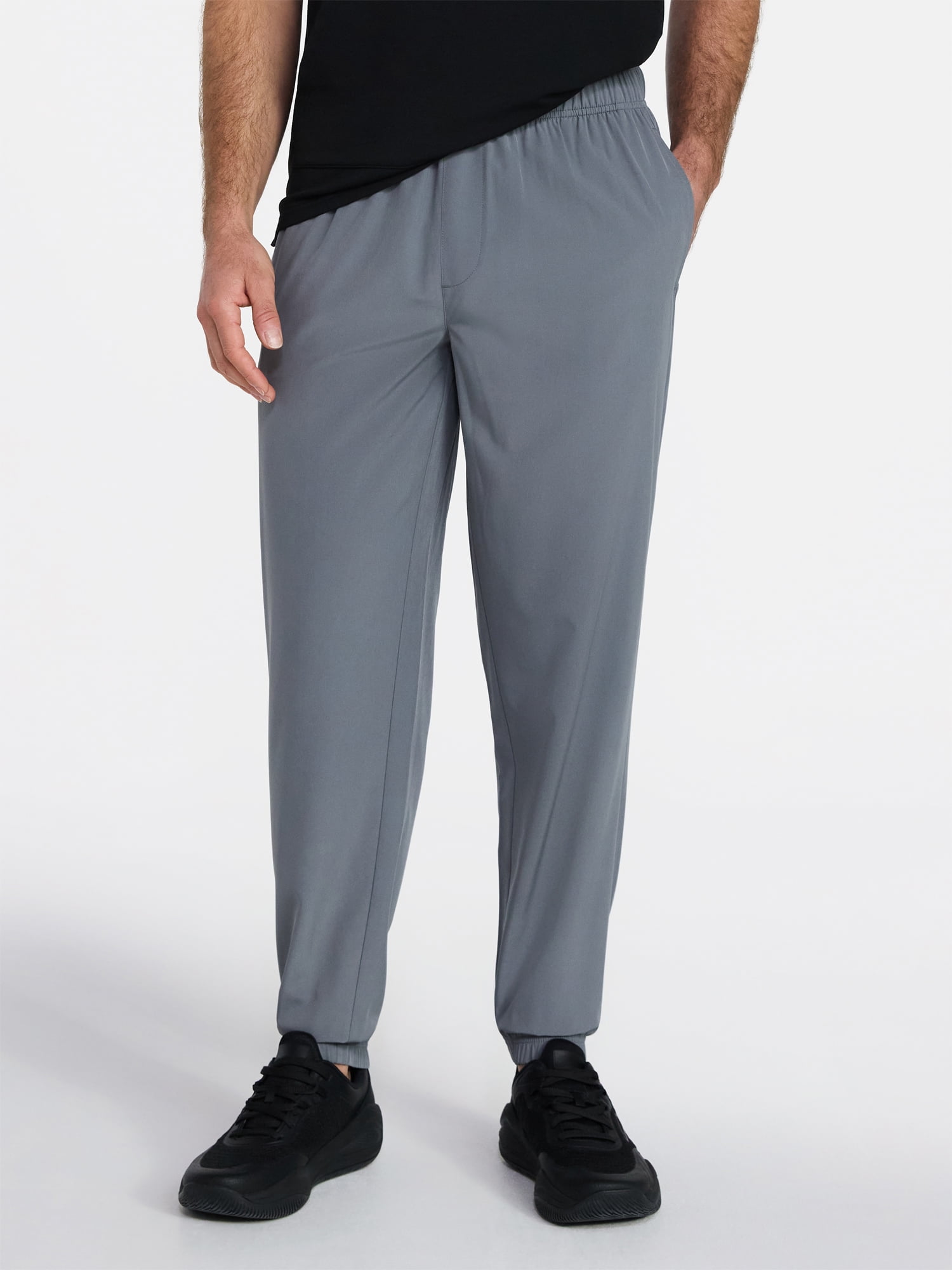 Athletic Works Men's and Big Men's Woven Jogger Pants, Sizes S-3XL