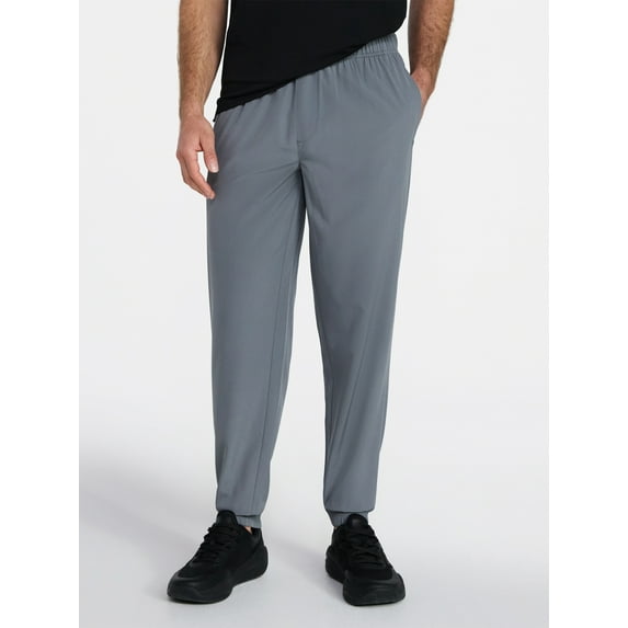 Athletic Works Men's and Big Men's Woven Jogger Pants, Sizes XS-5XL