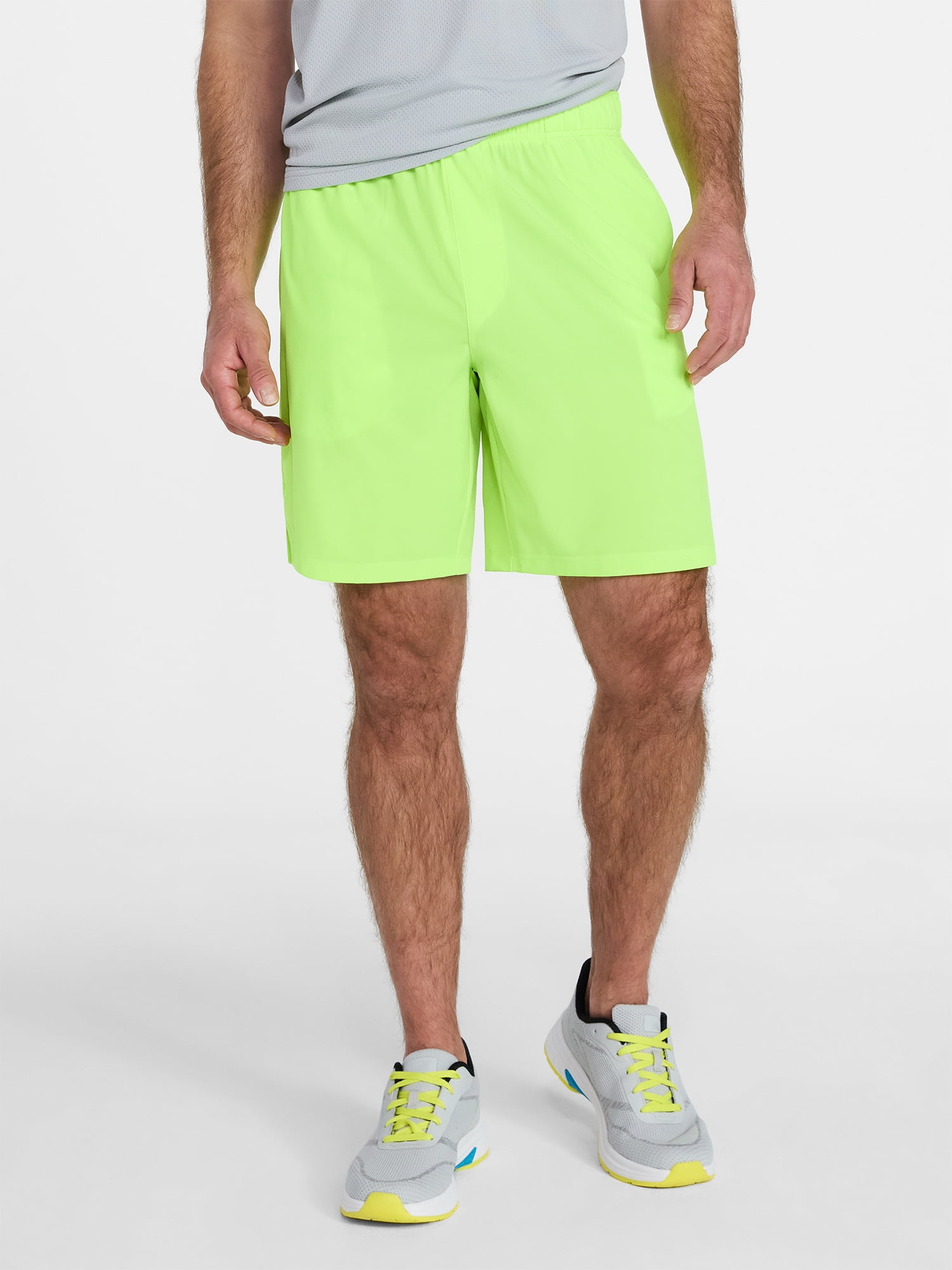 Athletic Works Men's and Big Men's Woven Running Shorts, 6" and 8" Inseams, Sizes XS-5XL