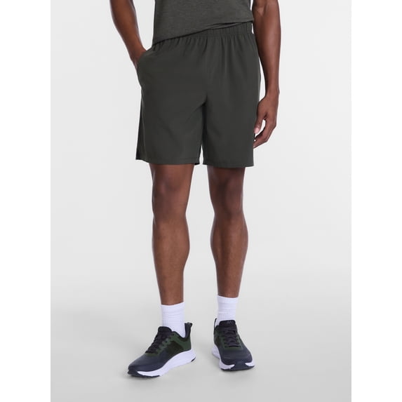 Athletic Works Men's and Big Men's Woven Running Shorts, 6" and 8" Inseams, Sizes XS-5XL