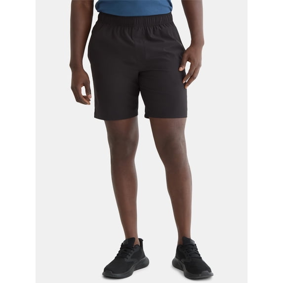 Athletic Works Men's and Big Men's Woven Running Shorts, 6" and 8" Inseams, Sizes XS-5XL