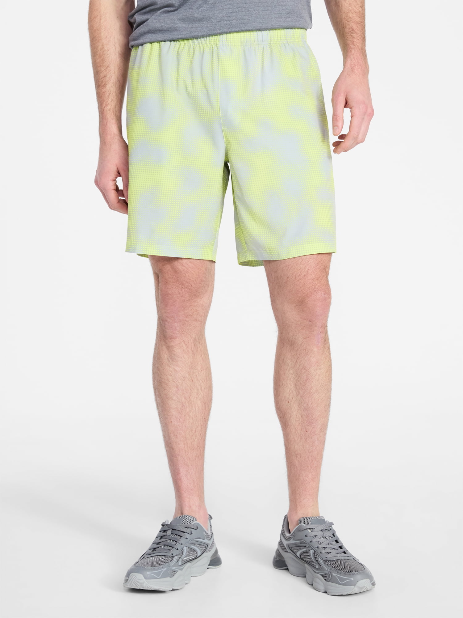 Athletic Works Men's and Big Men's Woven Running Shorts, 6" and 8" Inseams, Sizes XS-5XL